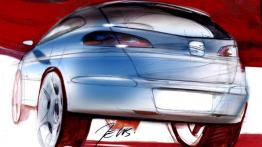 Seat Ibiza V - szkic auta