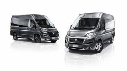 Fiat Ducato III Facelifting Furgon (2014) - przód - reflektory włączone