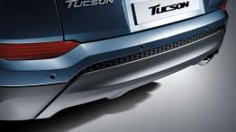 Hyundai Tucson III (2016) - wersja amerykańska - zderzak tylny