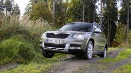Skoda Yeti Facelifting (2014) - widok z przodu