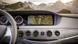 Mercedes S 63 AMG W222 (2014) - konsola środkowa