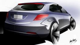 Chevrolet Cruze hatchback ECO-TEC - szkic auta