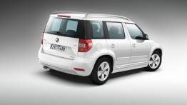 Skoda Yeti Facelifting (2014) - tył - reflektory wyłączone