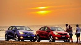 Kia Rio sedan 2012 - widok z przodu