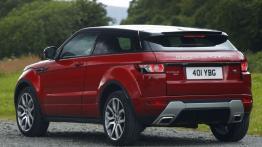 Range Rover Evoque - wersja 3-drzwiowa - widok z tyłu