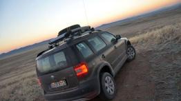 Skoda Yeti w Namibii - dzień 2 - poznajemy szutry i piaski