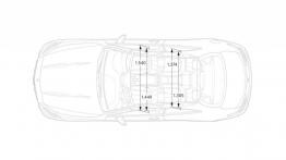 Mercedes S63 AMG Coupe (2014) - szkic auta - wymiary