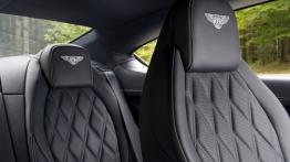 Bentley Continental GT Speed 2013 - widok ogólny wnętrza z przodu