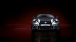Lexus GS IV 450h F-Sport (2012) - przód - reflektory włączone