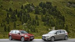 BMW 218d Active Tourer (2014) - prawy bok