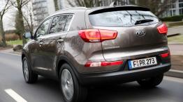 Kia Sportage III Facelifting (2014) - widok z tyłu