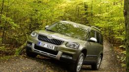 Skoda Yeti Facelifting (2014) - widok z przodu