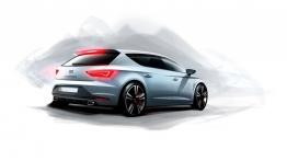 Seat Leon III Cupra (2014) - szkic auta