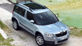 Skoda Yeti 2009 - widok z góry