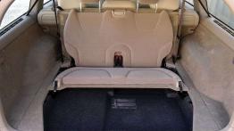 Volvo V70 - tylna kanapa złożona, widok z bagażnika