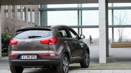 Kia Sportage III Facelifting (2014) - widok z tyłu