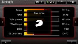 Renault Clio IV RS 200 (2013) - radio/cd/panel lcd