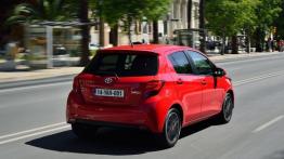 Toyota Yaris III Facelifting (2014) - widok z tyłu