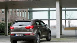 Kia Sportage III Facelifting (2014) - widok z tyłu