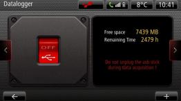 Renault Clio IV RS 200 (2013) - radio/cd/panel lcd