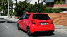 Toyota Yaris III Facelifting (2014) - widok z tyłu
