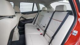 BMW X1 Facelifting - prezentacja w Monachium - tylna kanapa