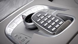 Mercedes S 63 AMG W222 (2014) - tunel środkowy między fotelami