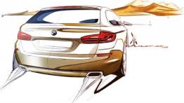 BMW Seria 5 F11 - szkic auta
