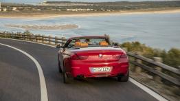 BMW 650i Cabrio F12 Facelifting (2015) - widok z tyłu