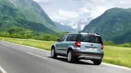 Skoda Yeti 2011 - widok z tyłu