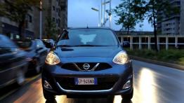 Nissan Micra K13 Facelifting (2013) - widok z przodu