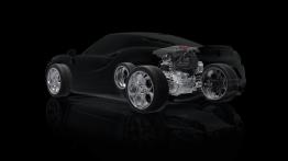 Alfa Romeo 4C (2013) - schemat konstrukcyjny auta