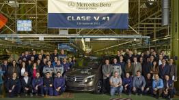 Mercedes klasy V (2014) - taśma produkcyjna