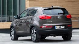 Kia Sportage III Facelifting (2014) - widok z tyłu