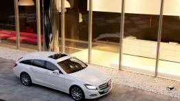 Mercedes CLS Shooting Brake - widok z góry