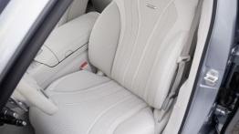 Mercedes S 63 AMG W222 (2014) - fotel kierowcy, widok z przodu