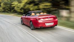 BMW 650i Cabrio F12 Facelifting (2015) - widok z tyłu