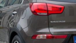 Kia Sportage III Facelifting (2014) - tył - inne ujęcie