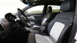 Kia Sportage III Facelifting (2014) CRDi 16V - widok ogólny wnętrza z przodu