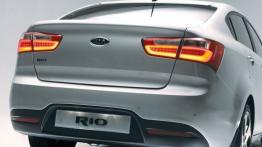 Kia Rio sedan 2012 - tył - inne ujęcie