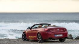 BMW 650i Cabrio F12 Facelifting (2015) - widok z tyłu