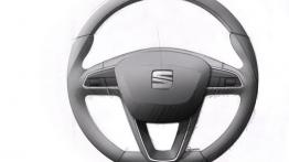 Seat Leon III ST (2014) - szkic wnętrza