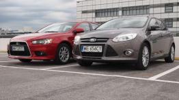Kompaktowe hatchbacki: Ford Focus 1.0 EcoBoost vs Mitsubishi Lancer Sportback 1.6