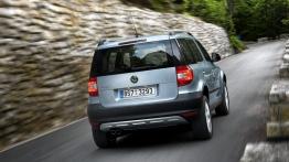 Skoda Yeti 2011 - widok z tyłu
