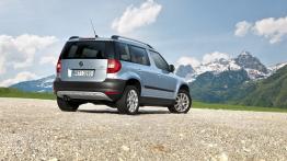 Skoda Yeti 2011 - widok z tyłu