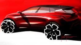 Seat Arona (2017) - szkic auta
