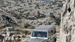 Mercedes klasy G 2013 - widok z góry