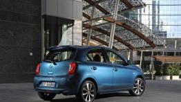 Nissan Micra K13 Facelifting (2013) - widok z tyłu