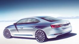 Skoda Superb III (2015) - szkic auta