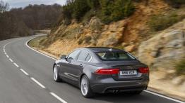 Jaguar XE 2.0d Ammonite Grey (2015) - widok z tyłu